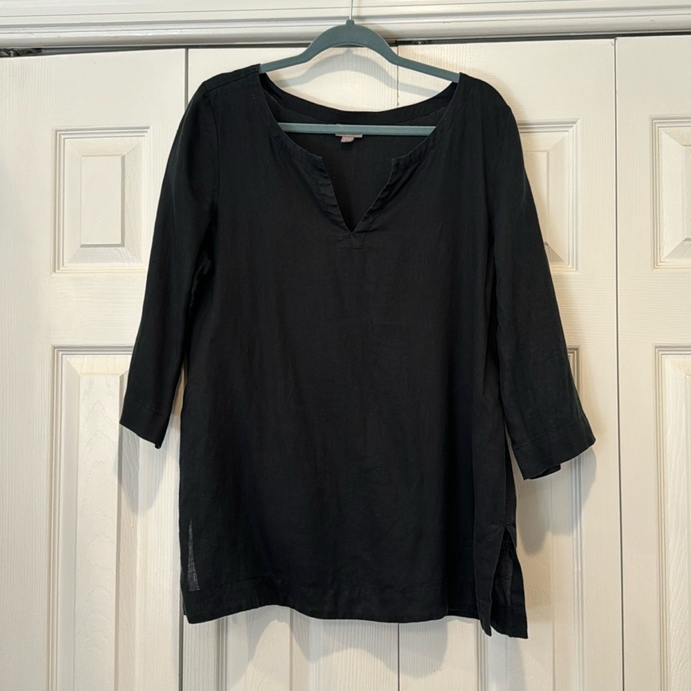 J Jill 100% Linen tunic